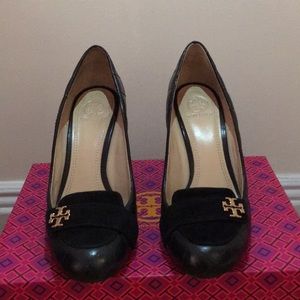 TORY BURCH Leila 95 MM Loafers Wedge Quilted